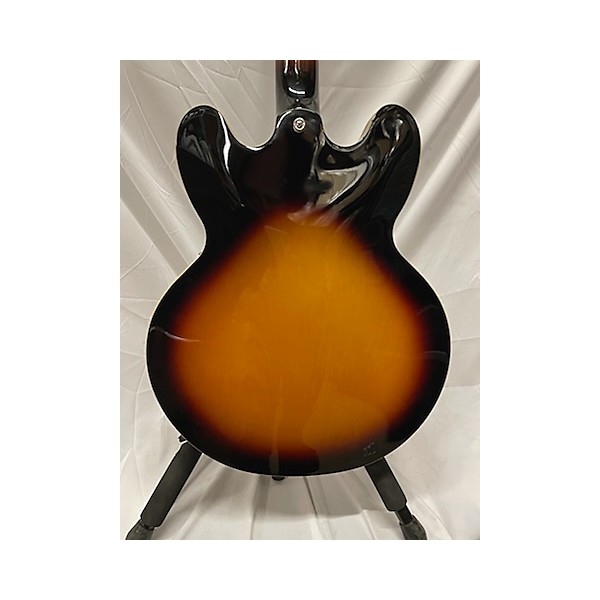 Used Epiphone Used Epiphone ES335 Tobacco Sunburst Hollow Body Electric Guitar