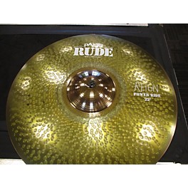 Used Paiste 22in Rude Reign Power Ride Cymbal