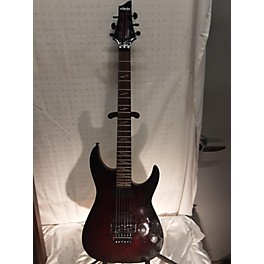 Used Schecter Guitar Research Used Schecter Guitar Research Omen Elite Black Cherry Burst Solid Body Electric Guitar