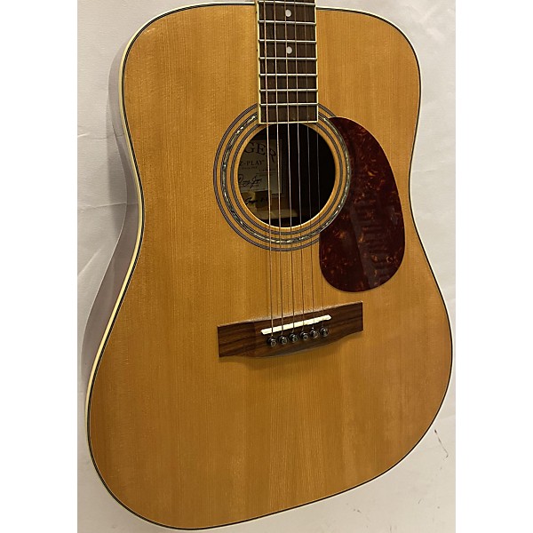 Used Martin Used Martin DC16RGTEAURA Natural Acoustic Electric Guitar