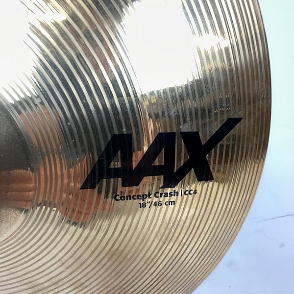 Used SABIAN 18in AAX Concept Crash Cymbal