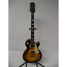 Used Epiphone Used Epiphone 1959 Reissue Les Paul Standard Aged Dark Burst Solid Body Electric Guitar