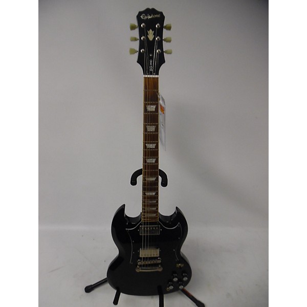 Used Epiphone Used Epiphone SG Pro Black Solid Body Electric Guitar