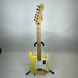 Used Fender Used Fender Modern Player Stratocaster Yellow Solid Body Electric Guitar