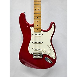 Used Fender Used Fender Standard Stratocaster Red Solid Body Electric Guitar