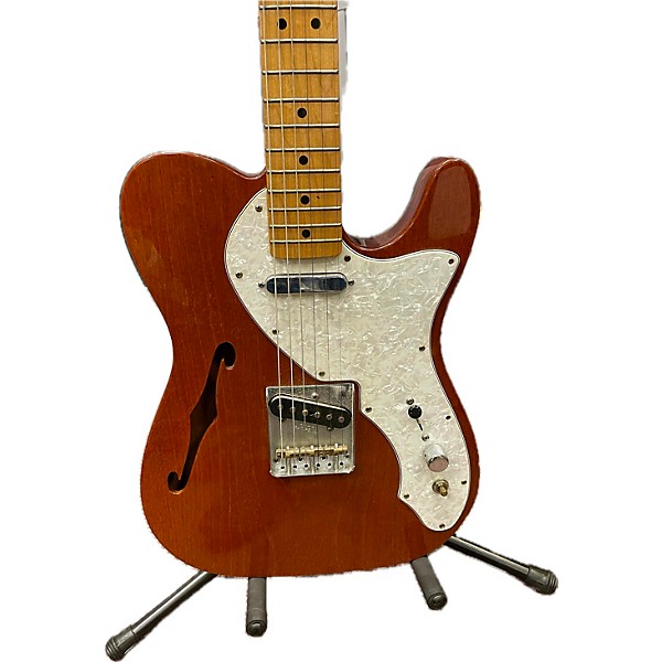 Used Fender Telecaster 69 Thinline Semi Hollow Mahogany Hollow Body Electric Guitar