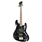 Used Fender Aerodyne Jazz Bass Black Electric Bass Guitar thumbnail