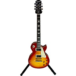 Used Epiphone Used Epiphone Les Paul Standard Pro Cherry Sunburst Solid Body Electric Guitar