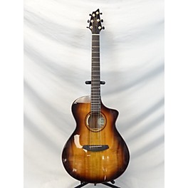 Used Breedlove Used Breedlove American Oregon Concert Tiger's Eye - Myrtlewood Myrtlewood Acoustic Electric Guitar