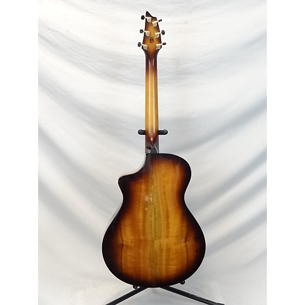 Used Breedlove Used Breedlove American Oregon Concert Tiger's Eye - Myrtlewood Myrtlewood Acoustic Electric Guitar