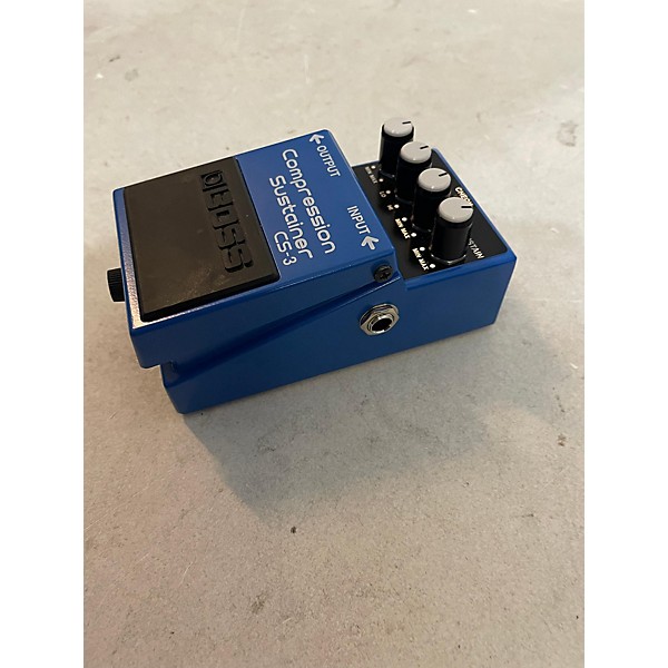 Used BOSS CS3 Compressor Sustainer Effect Pedal