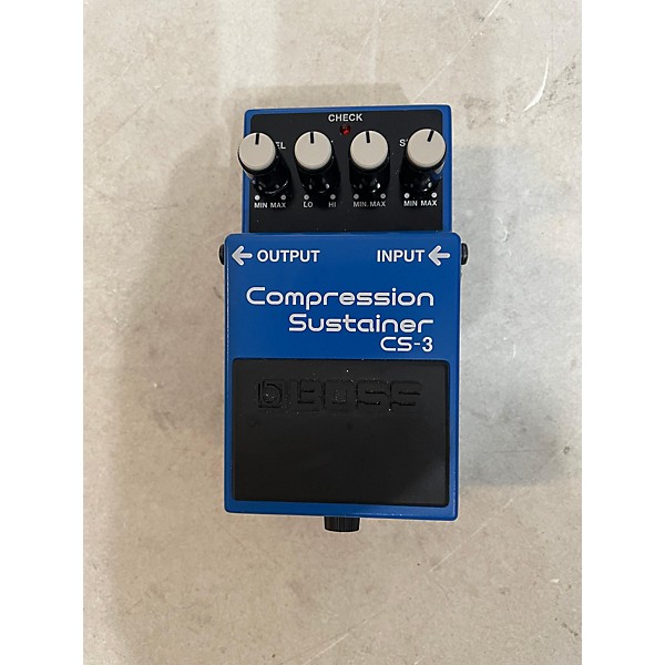 Used BOSS CS3 Compressor Sustainer Effect Pedal