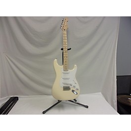 Used Fender Used 2022 Fender Artist Series Jimmie Vaughan Tex-Mex Stratocaster Olympic White Solid Body Electric Guitar