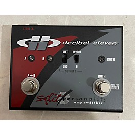 Used Decibel Eleven Used Decibel Eleven Split Personality Amp Switcher Pedal