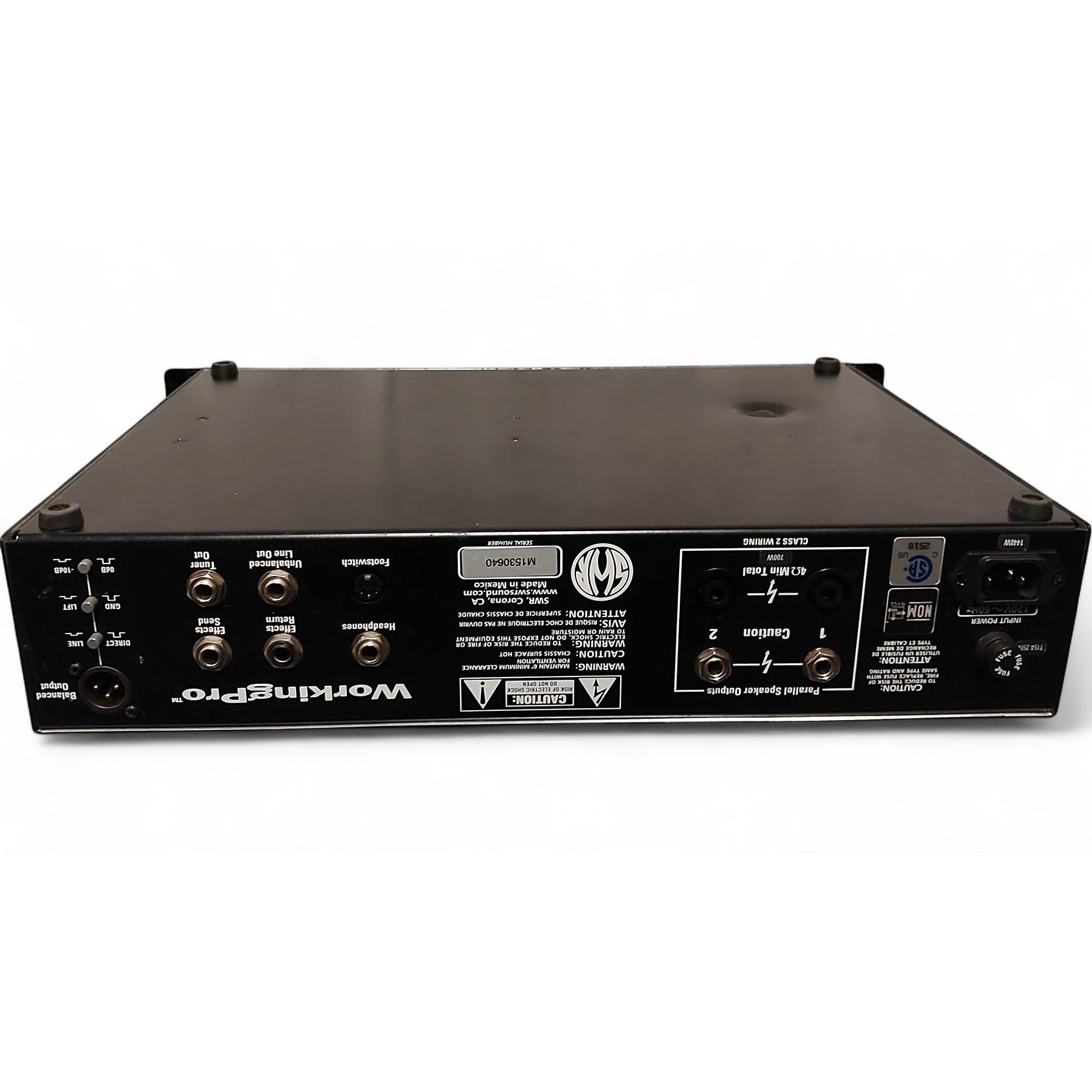ベース SWR BASS 750 Professional Bass Amplifier SWR 750X Pro Series Bass Amp Head | zZounds