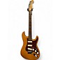 Used 2005 Fender American Deluxe Stratocaster Natural Solid Body Electric Guitar thumbnail