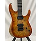 Used Schecter Guitar Research Used Schecter Guitar Research Reaper Inferno Burst Solid Body Electric Guitar