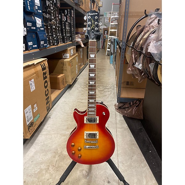 Used Epiphone Used Epiphone Les Paul Standard Pro Cherry Sunburst Solid Body Electric Guitar