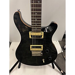 Used PRS Used PRS SE Custom 22 Trans Black Solid Body Electric Guitar