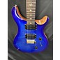 Used PRS Used PRS SE Custom 24 Blue Solid Body Electric Guitar