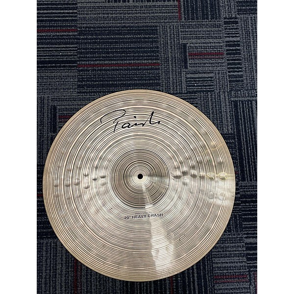 Used Paiste Used Paiste 20in 2002 Power Crash Cymbal