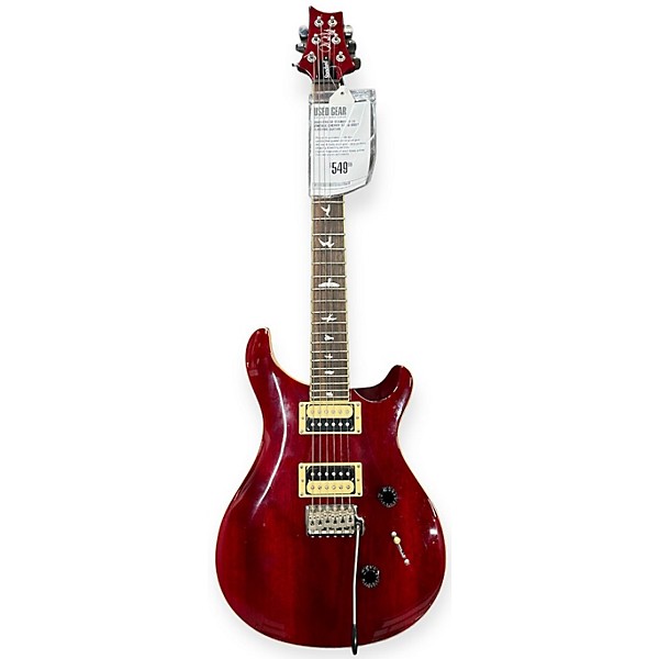 Used PRS Used PRS SE Standard 24 Vintage Cherry Solid Body Electric Guitar