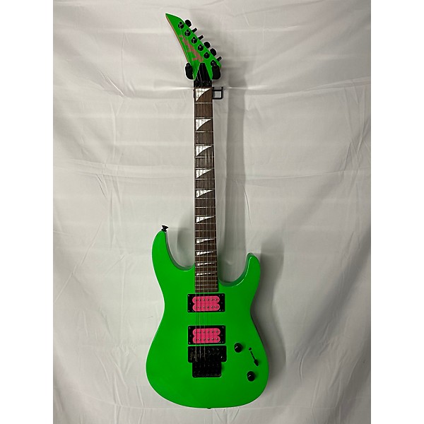 Used Jackson Used Jackson Dk2xr Neon Green Solid Body Electric Guitar