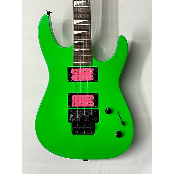 Used Jackson Used Jackson Dk2xr Neon Green Solid Body Electric Guitar