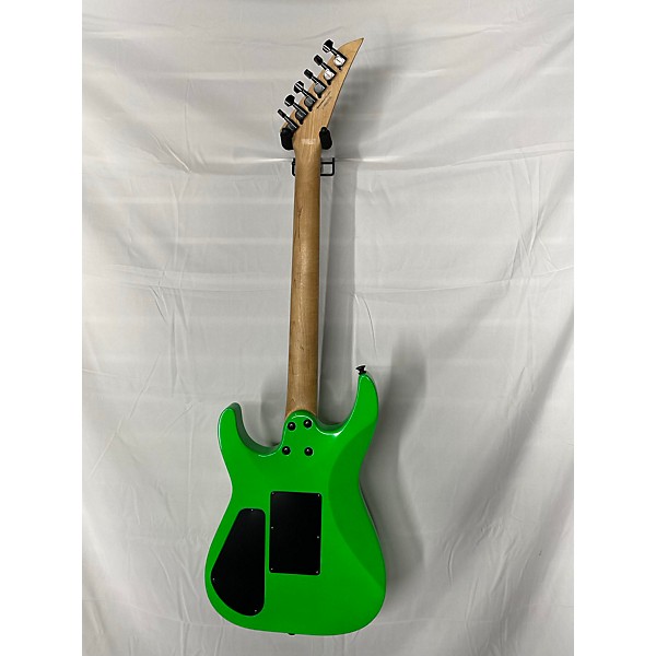 Used Jackson Used Jackson Dk2xr Neon Green Solid Body Electric Guitar