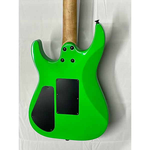 Used Jackson Used Jackson Dk2xr Neon Green Solid Body Electric Guitar