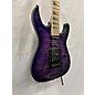 Used Jackson Used Jackson JS34Q Dinky Purple Solid Body Electric Guitar