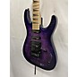 Used Jackson Used Jackson JS34Q Dinky Purple Solid Body Electric Guitar