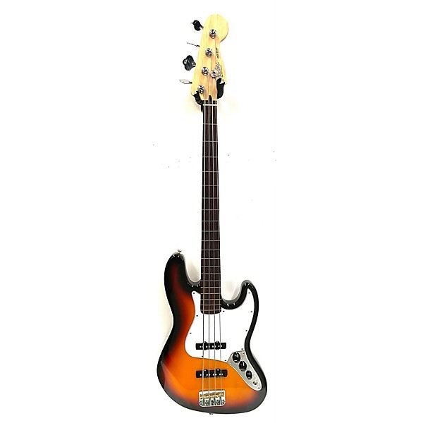 Used Fender American Standard Jazz Bass Fretless Electric Bass Guitar