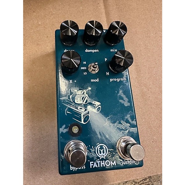 Used Walrus Audio Used Walrus Audio Fathom Reverb Effect Pedal