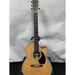 Used Martin Used Martin Custom Shop Grand Performance Bearclaw/quilted Bubinga Natural Acoustic Electric Guitar