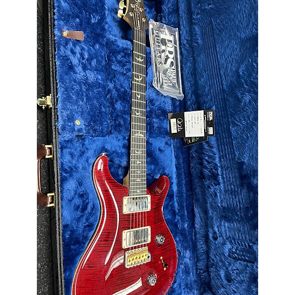 Used PRS Used 2020 PRS 35th Anniversary Artist Package Custom 24 Black Cherry AAAAA TOP Solid Body Electric Guitar