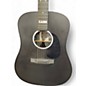 Used Martin DX Johnny Cash Black Acoustic Electric Guitar