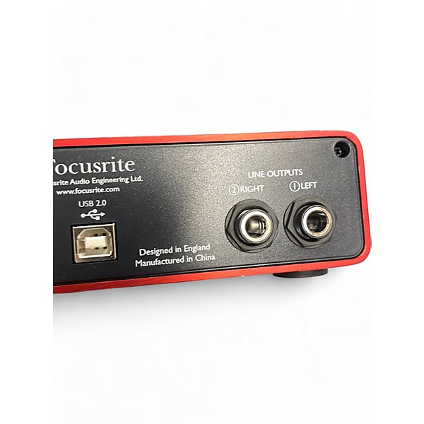 Used Focusrite Used Focusrite Scarlett 2i2 Audio Interface