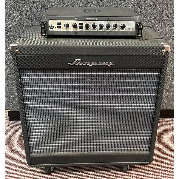 Used Ampeg Pf500 W Pf115he Head And Cabinet