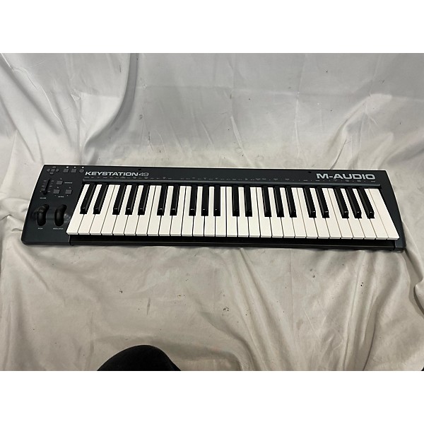 Used M-Audio Keystation 49 Key MIDI Controller