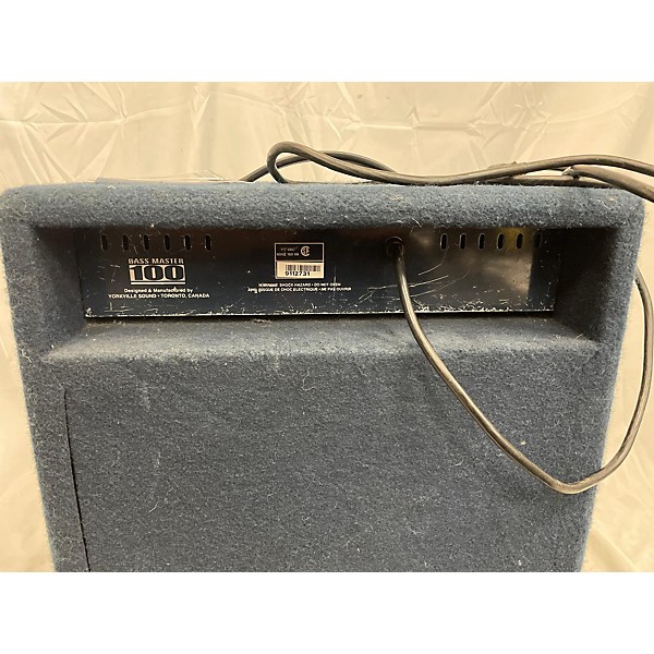 Used Yorkville Bassmaster 100 Bass Combo Amp