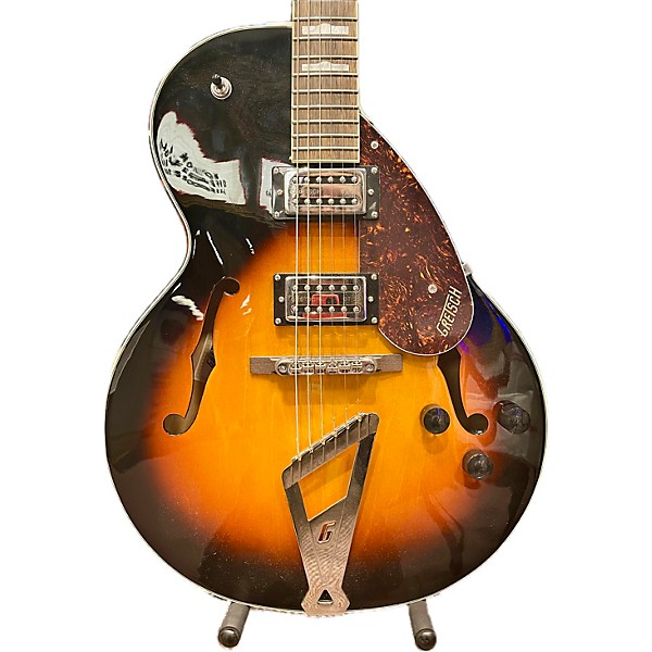 Used Gretsch Guitars Used Gretsch Guitars G2420 Streamliner Sunburst Hollow Body Electric Guitar