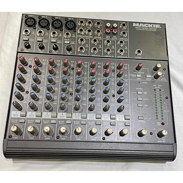 Used Mackie 1202VLZ Unpowered Mixer | Guitar Center