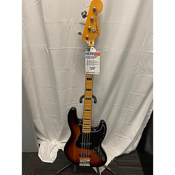 Used Squier Classic Vibe 70s Jazz Bass Electric Bass Guitar