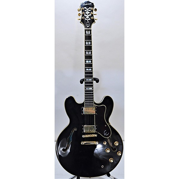 Used Epiphone Sheraton Ii Pro Hollow Body Electric Guitar Black Guitar Center