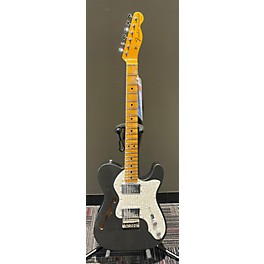 Used Fender Used 2024 Fender Custom Shop Limited Edition 70s Telecaster Thinline Journeyman Relic Charcoal Hollow Body Ele...