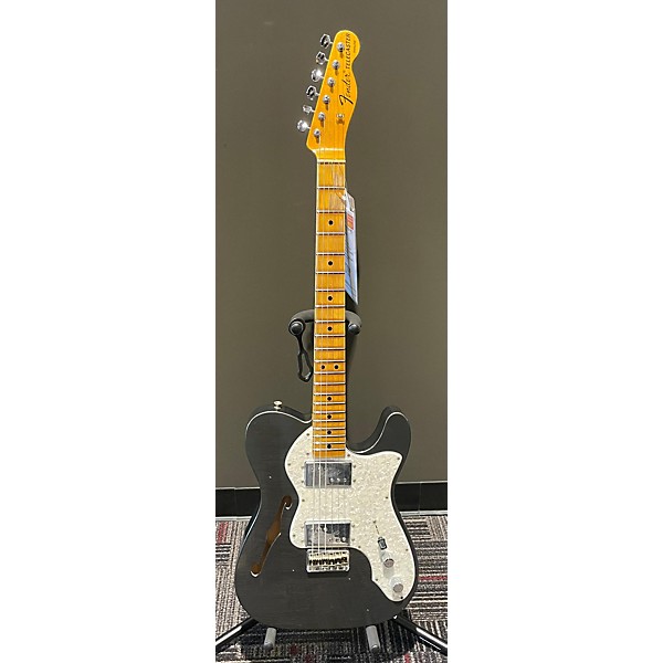 Used Fender Used 2024 Fender Custom Shop Limited Edition 70s Telecaster Thinline Journeyman Relic Charcoal Hollow Body Ele...