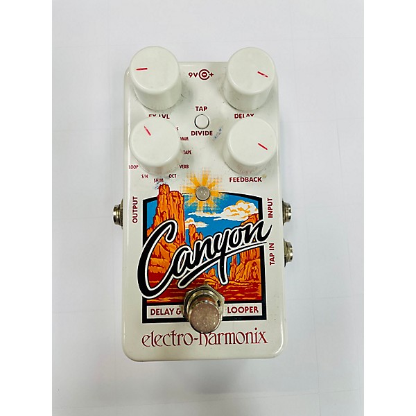 Used Electro-Harmonix Canyon Delay And Looper Effect Pedal