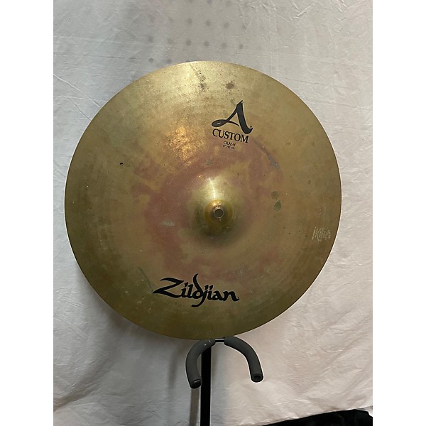 Used Zildjian 17in A Custom Crash Cymbal