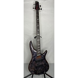 Used Ibanez Used Ibanez SRMS800 Trans Gray Electric Bass Guitar